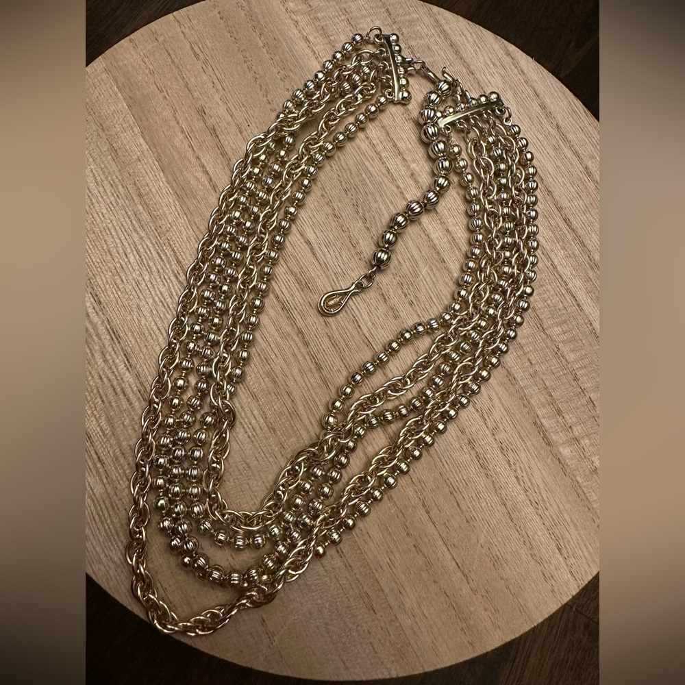 Vintages gold tone Coro Chain Necklace